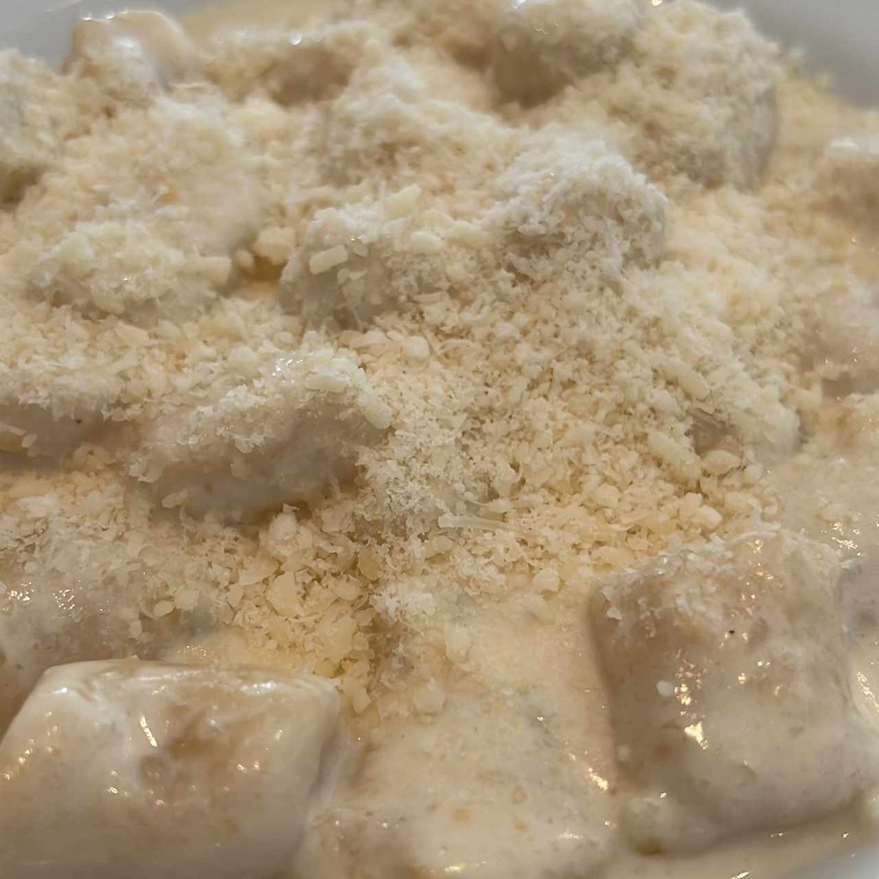 Ñoquis 4 quesos