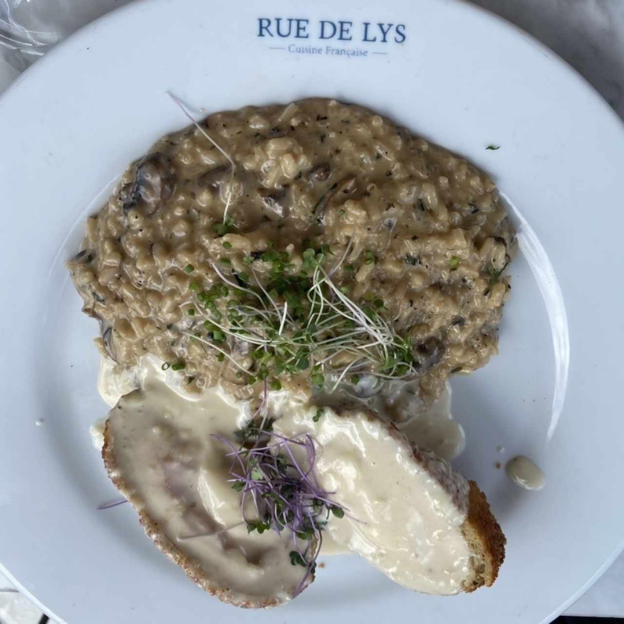 Cordon Blue de Pollo con Rissotto de Champiñones