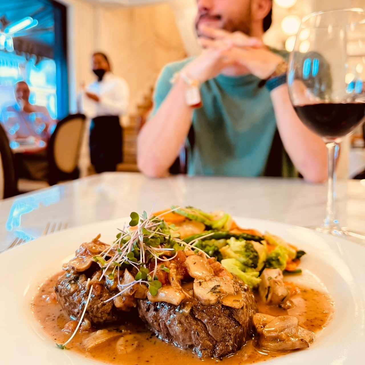 Filet Sauce Chasseur