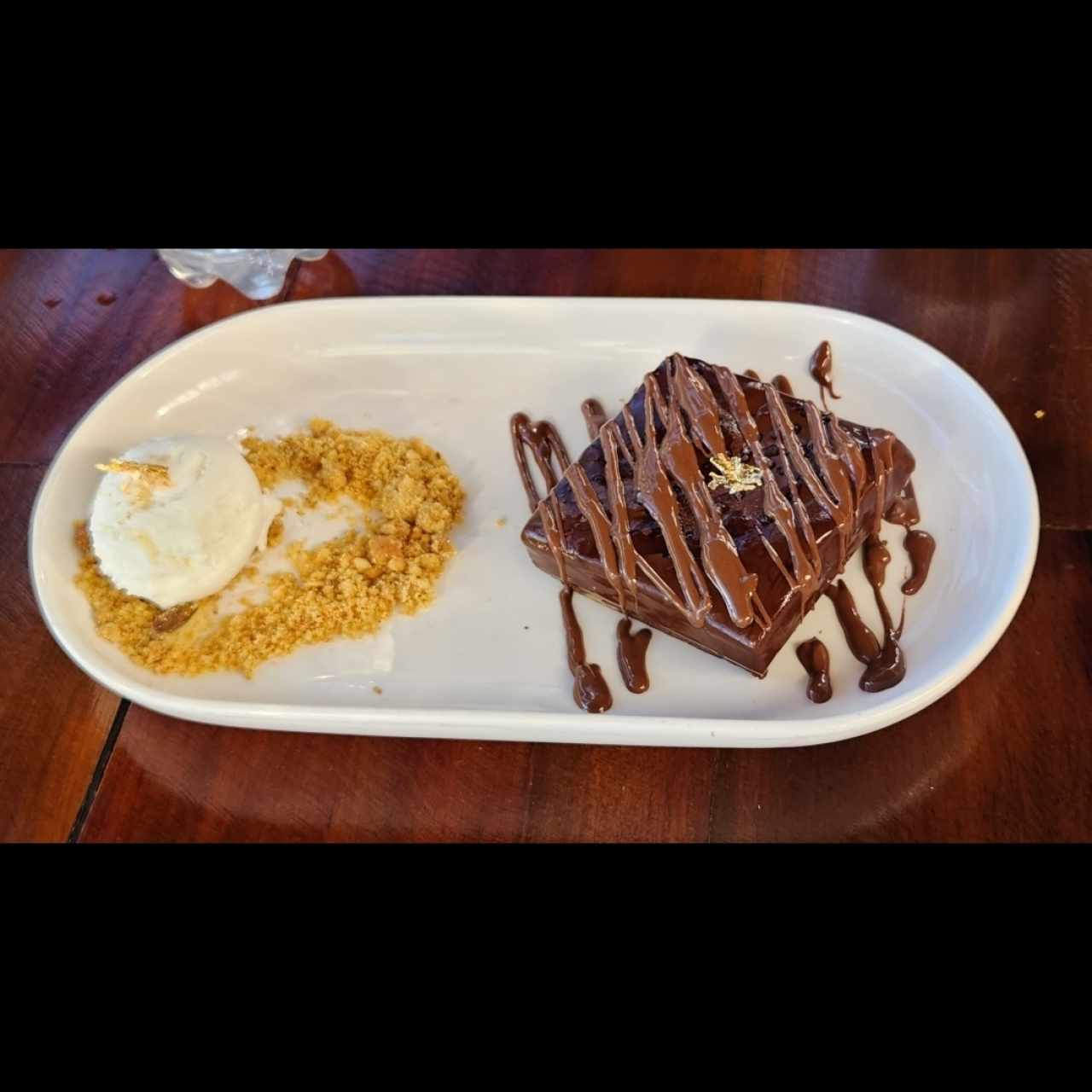 Brownie con Helado 