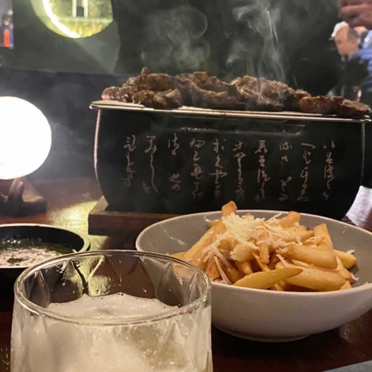 Punta papas trufadas y coctel altitud 