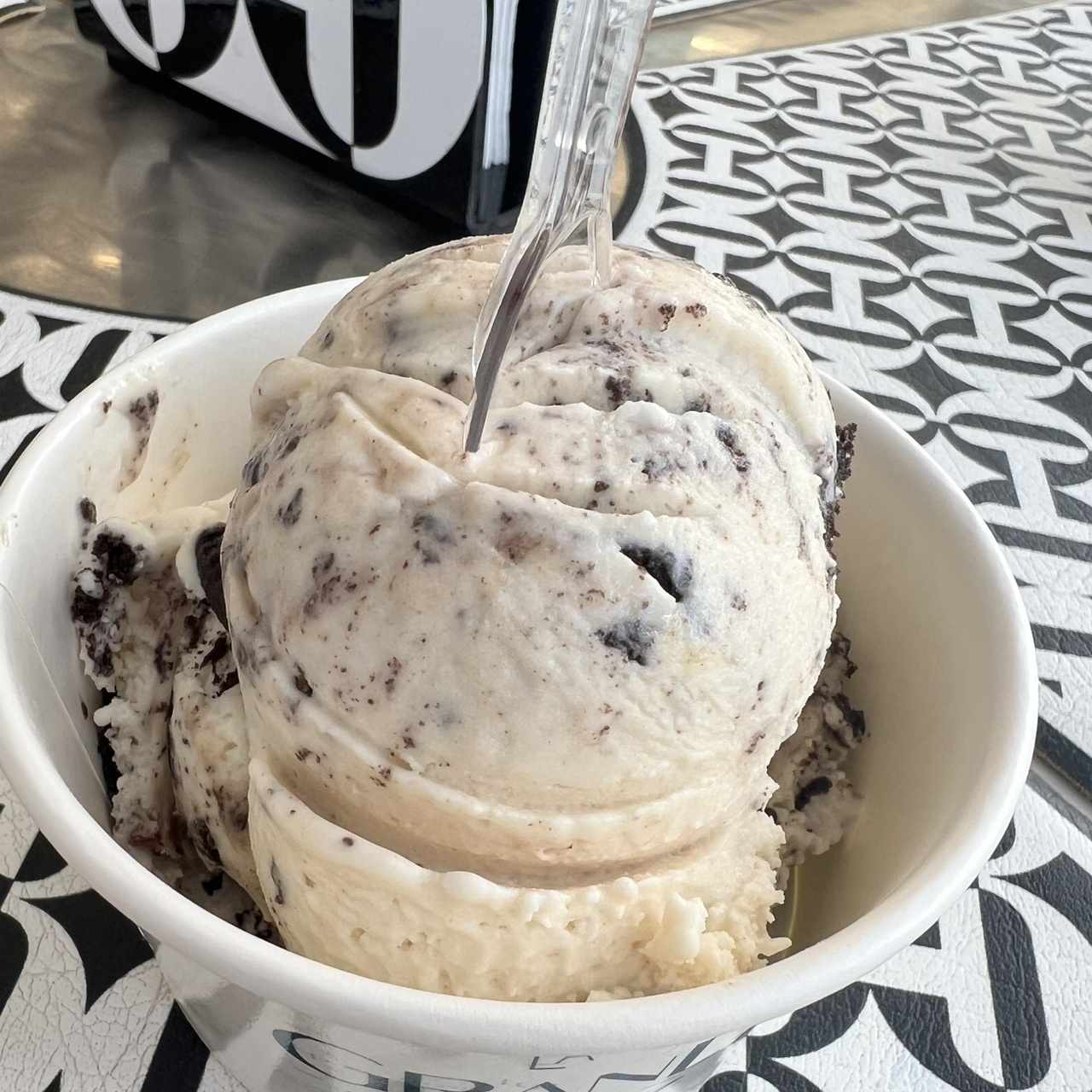 Helado Oreo Mani