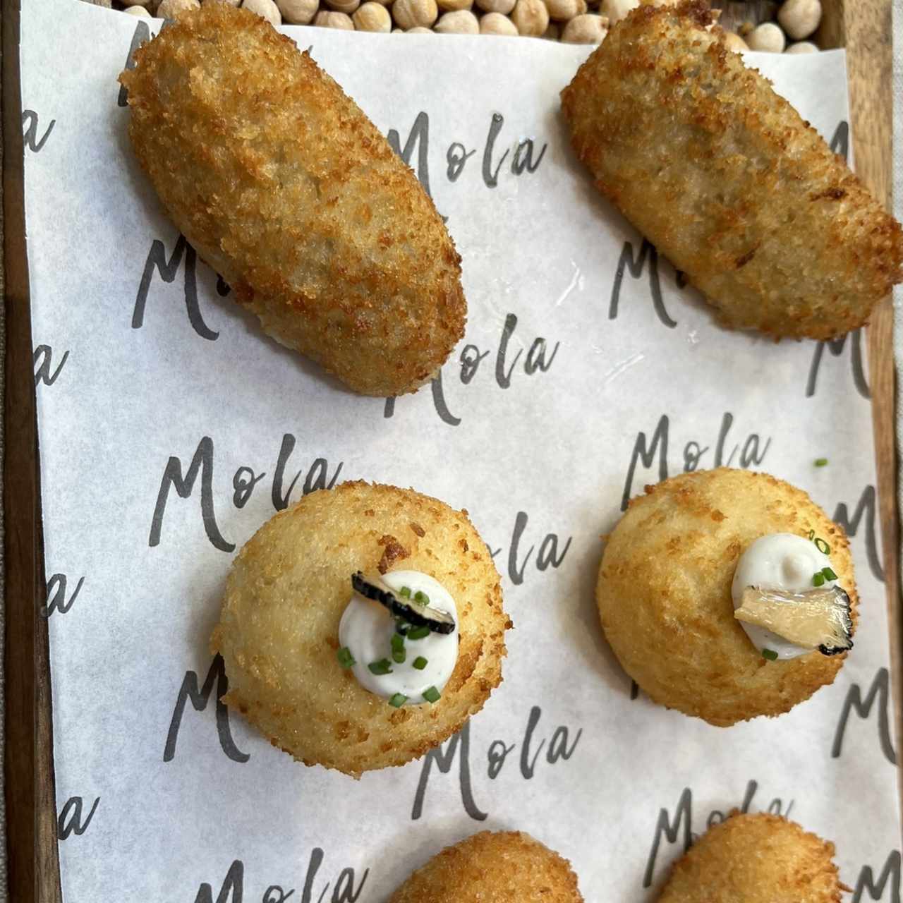 Croquetas variadas