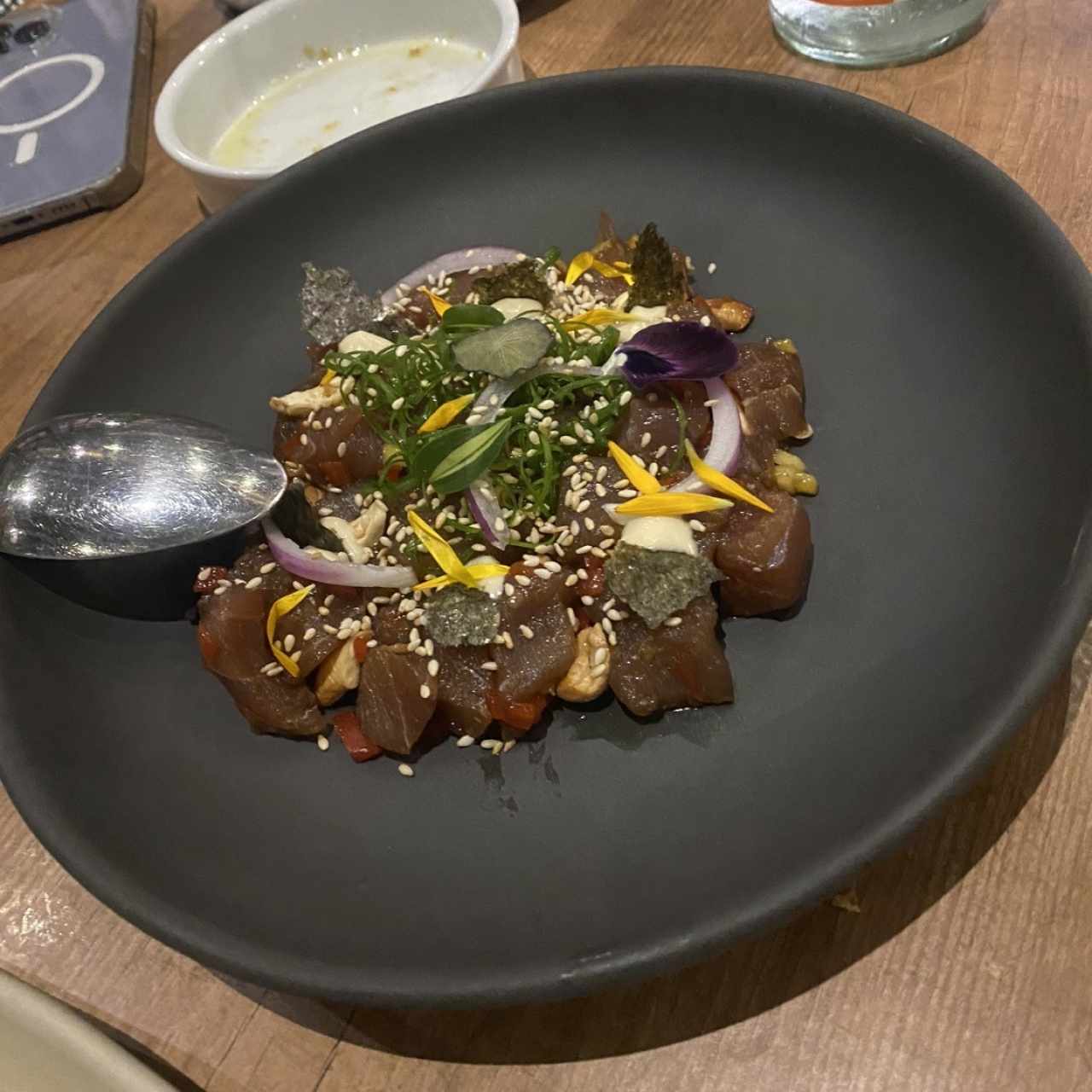 Tartar de atun con Mango