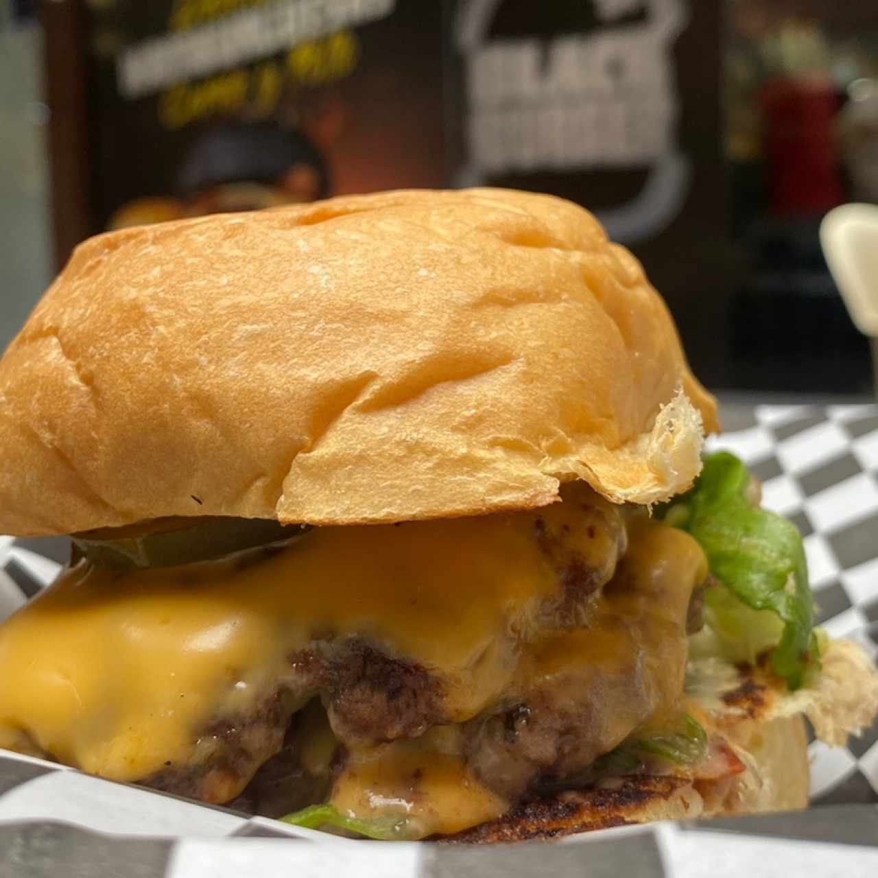 Hambuguesa de carne doble 