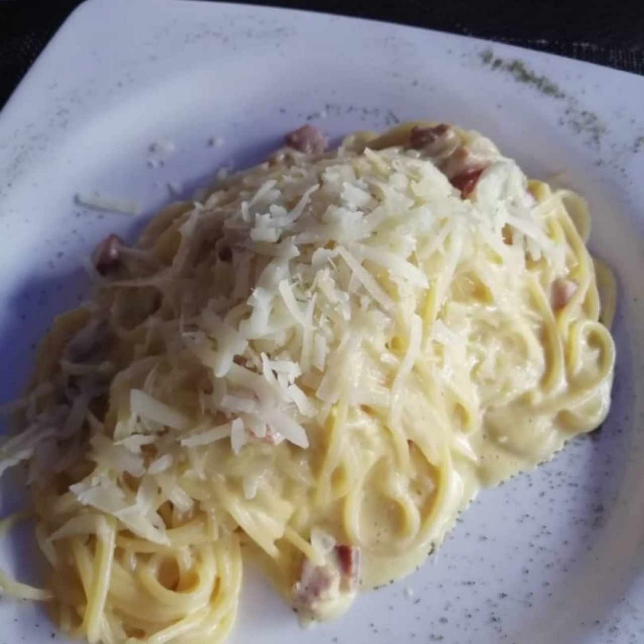 Pasta carbonara 