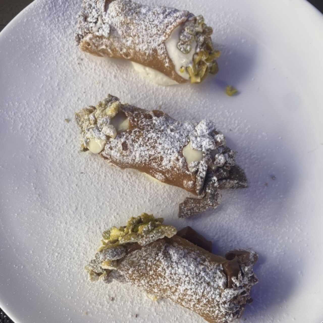 Trio de canoli