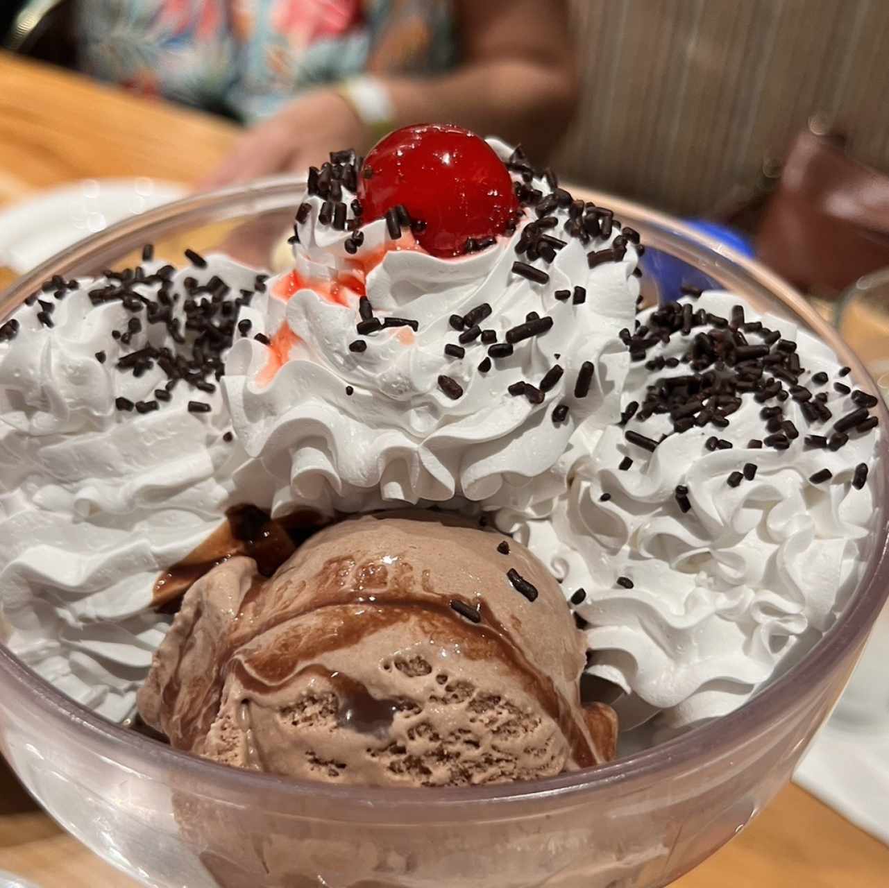 Brownie con Helado