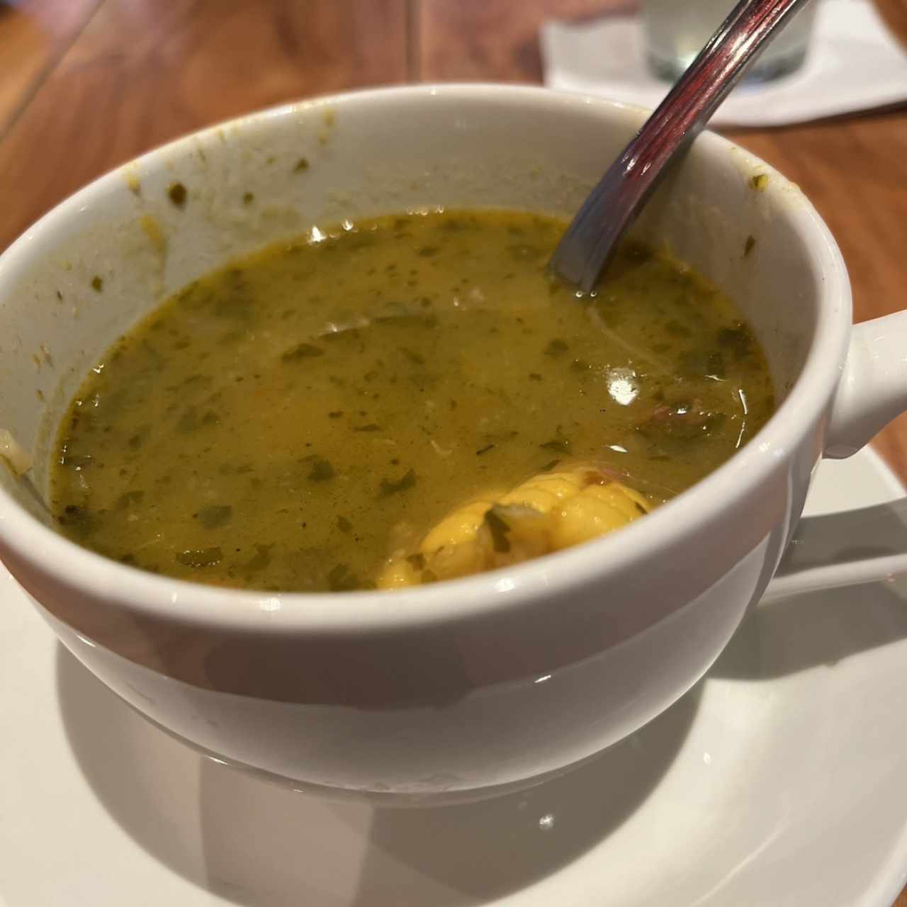 Sopa de cortesía 
