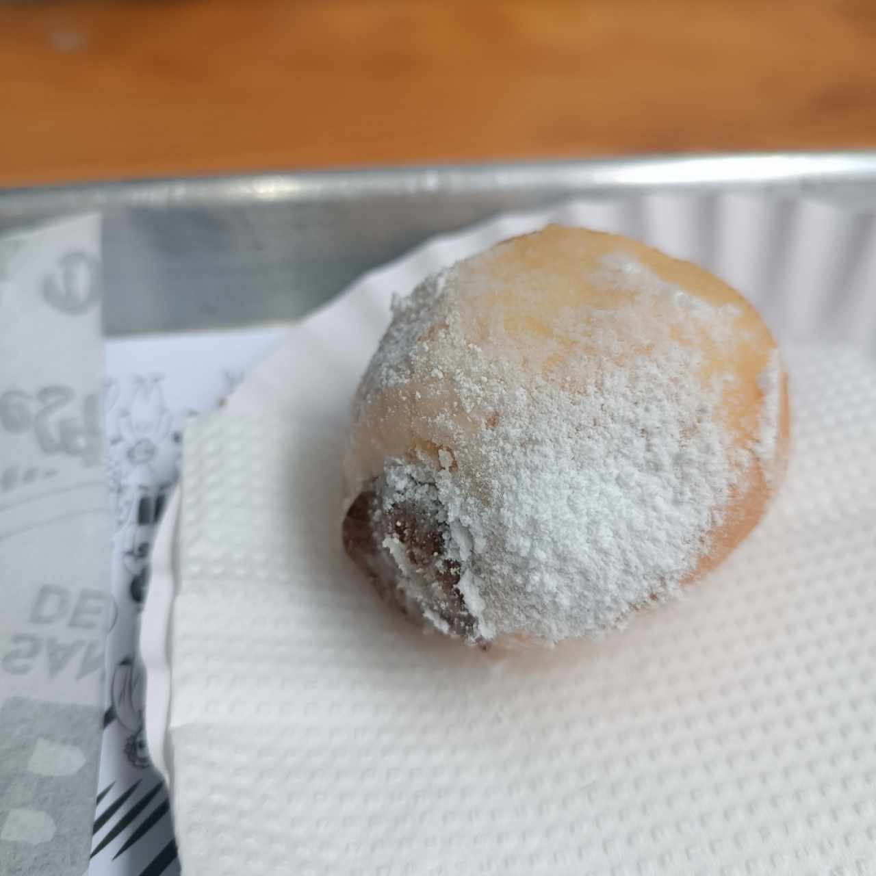 gotita rellena de nutella