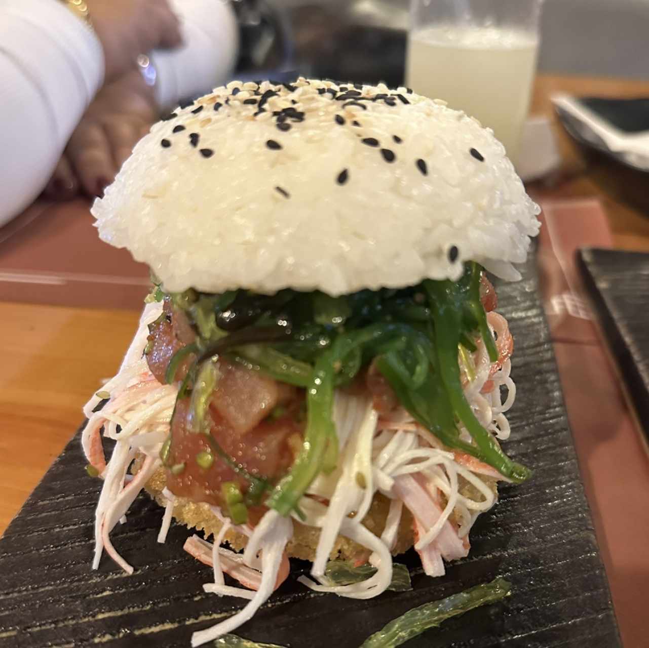 Spicy burger