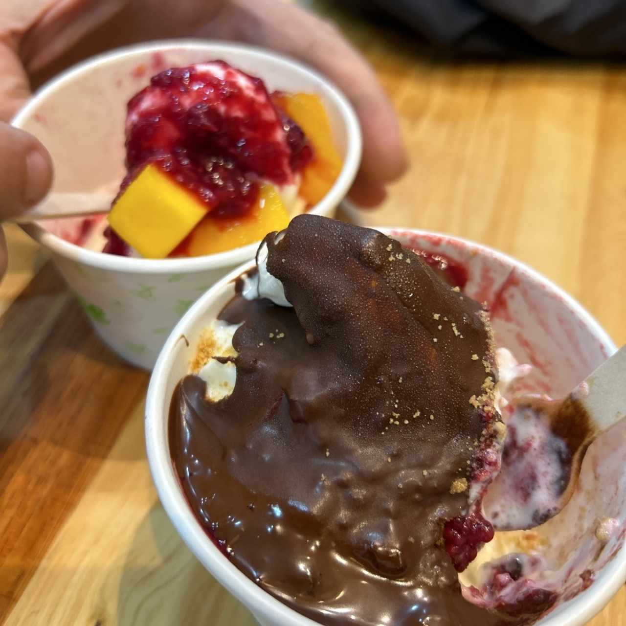 Helado mediano 