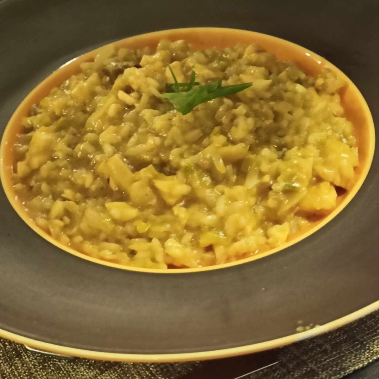 Risotto de salmón 