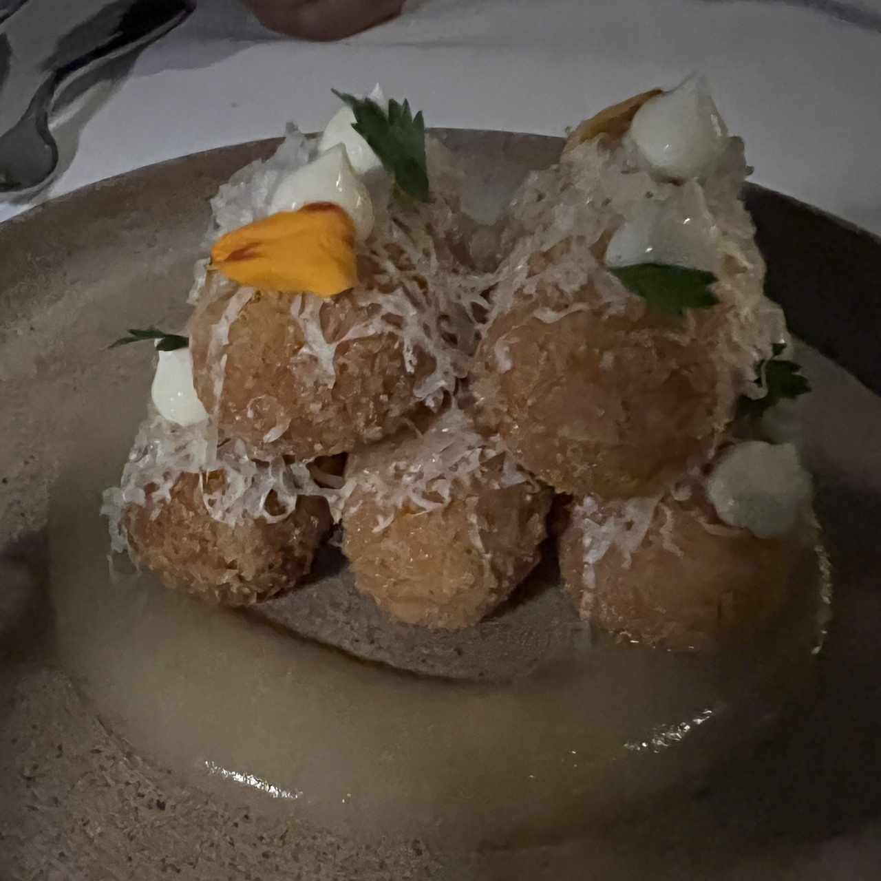 Croquetas de chistorra de cordero