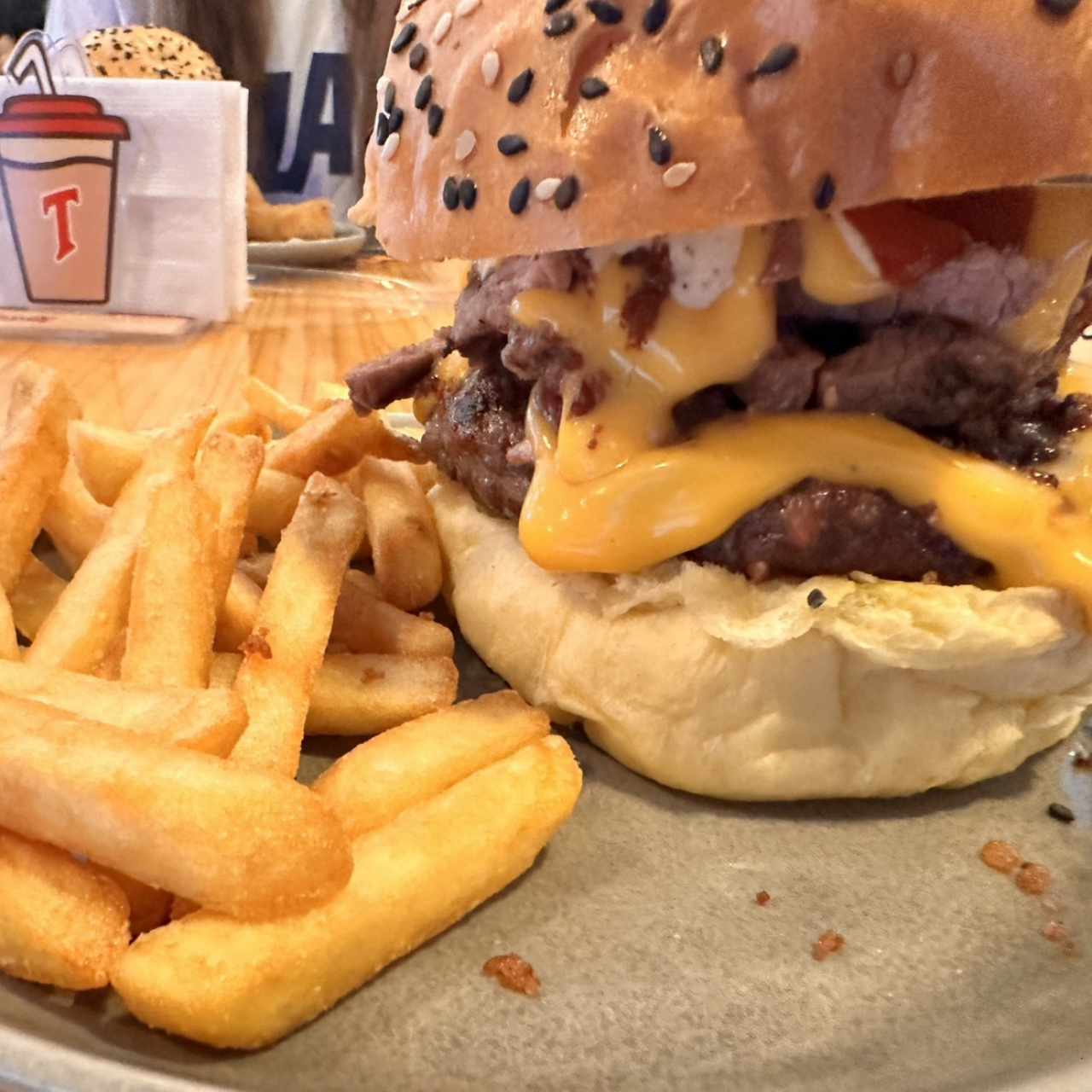 Es la Hamburguesa de la casa