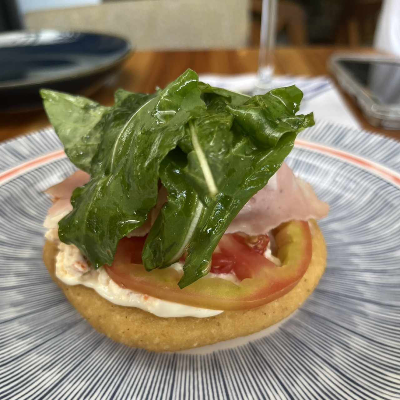 Arepa de chicharrón 