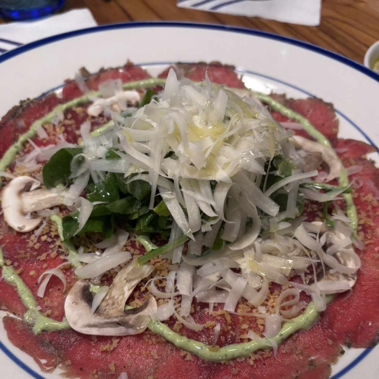 Carpaccio de lomito 