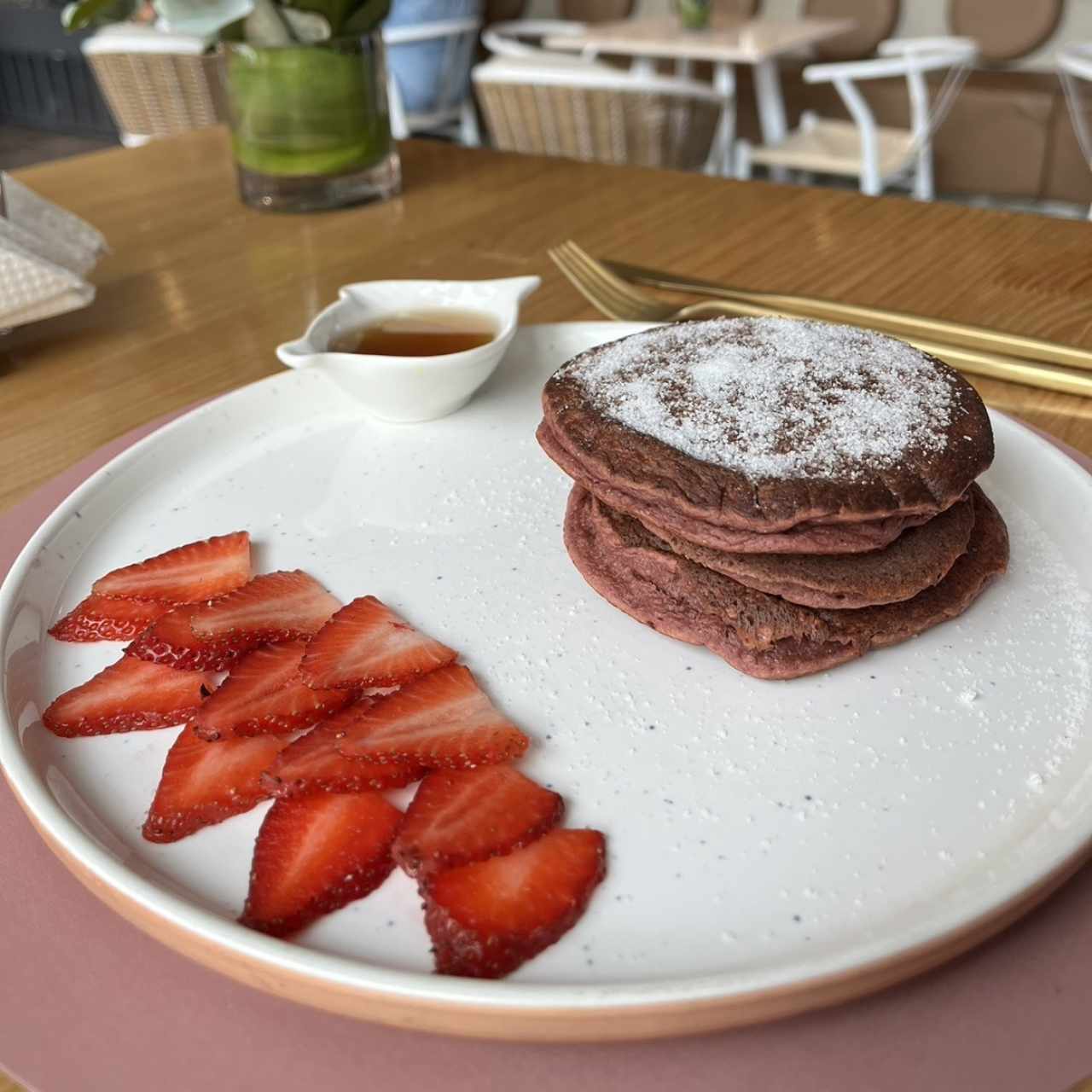 Panquecas Red Velvet