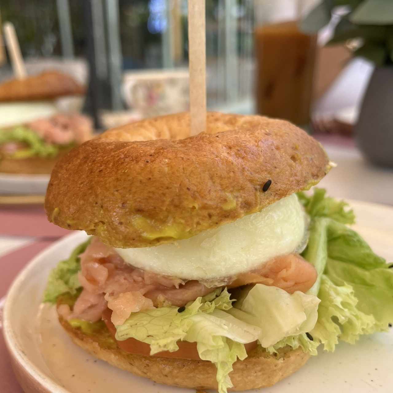 Bagel de Salmón