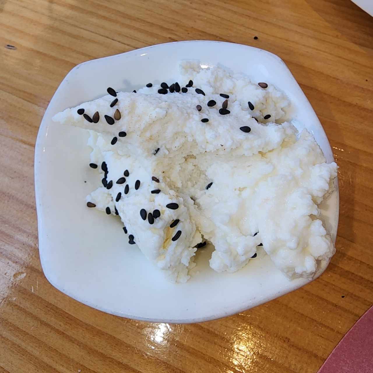 Ración de queso de cabra