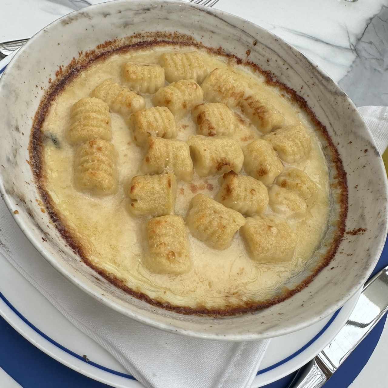 Ñoquis 4 formaggio 
