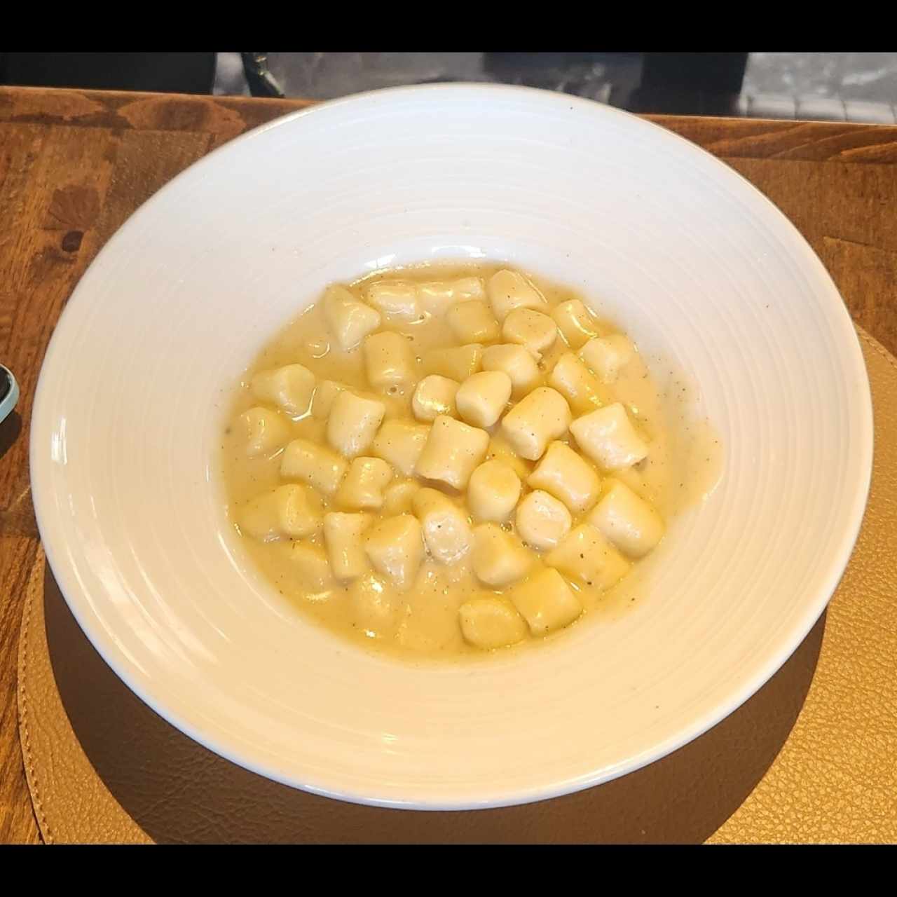 Gnoccis cacio e pepe