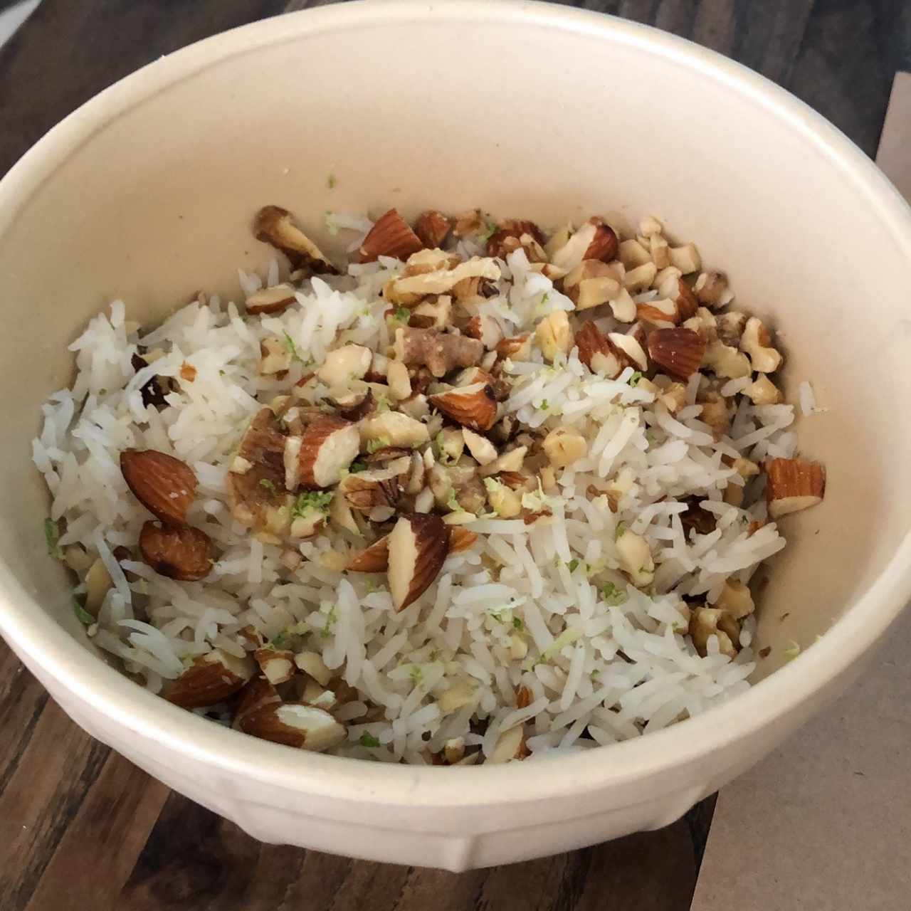 Arroz con frutos secos 