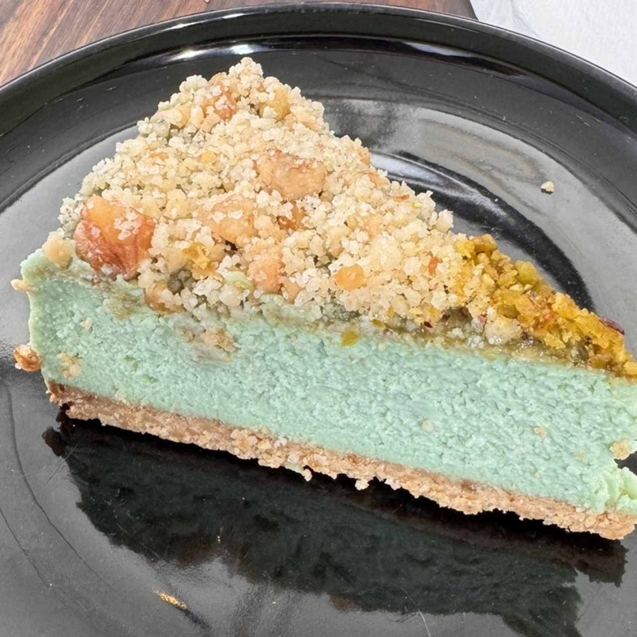 Cheesecake de pistacho 