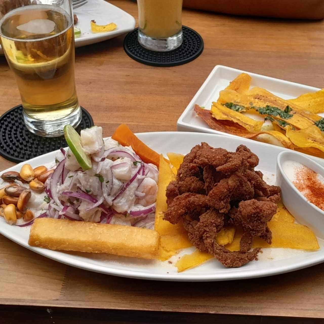 Plato Ceviche Duo