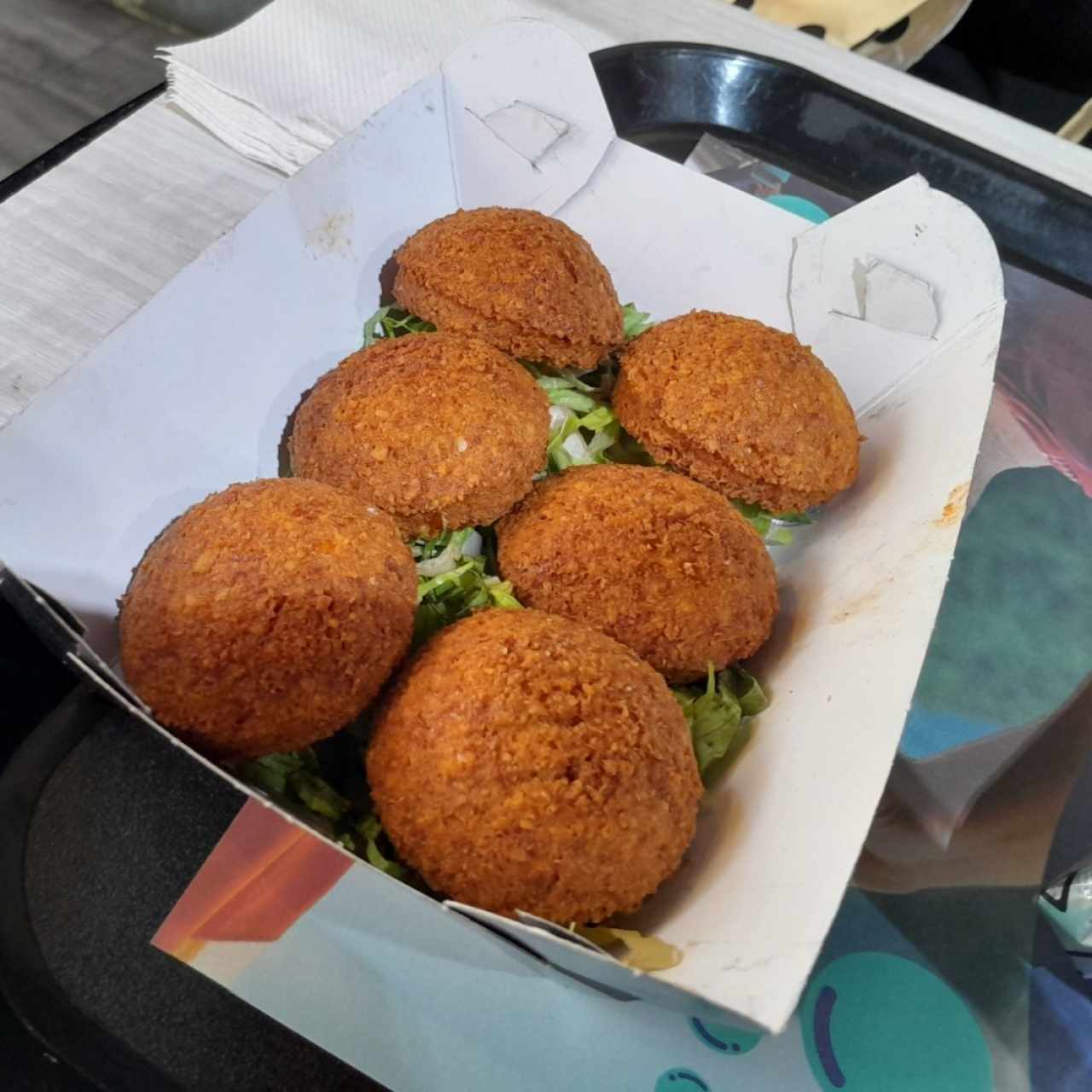 Ración de falafel