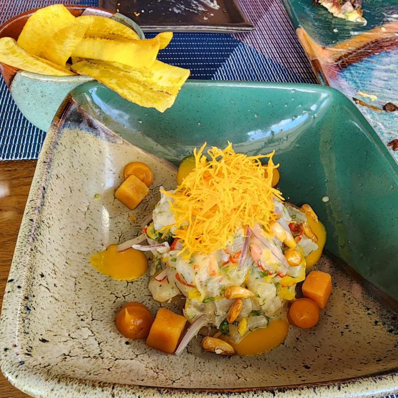 Ceviche de pez blanco 