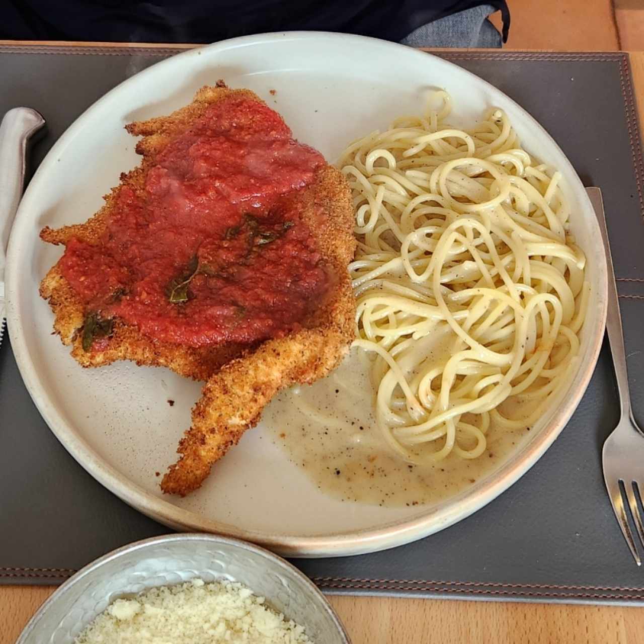Milanesa de pollo