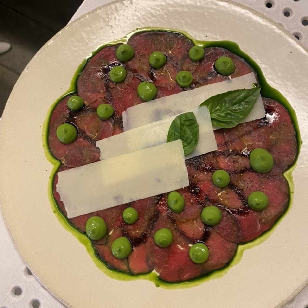Carpaccio de lomito
