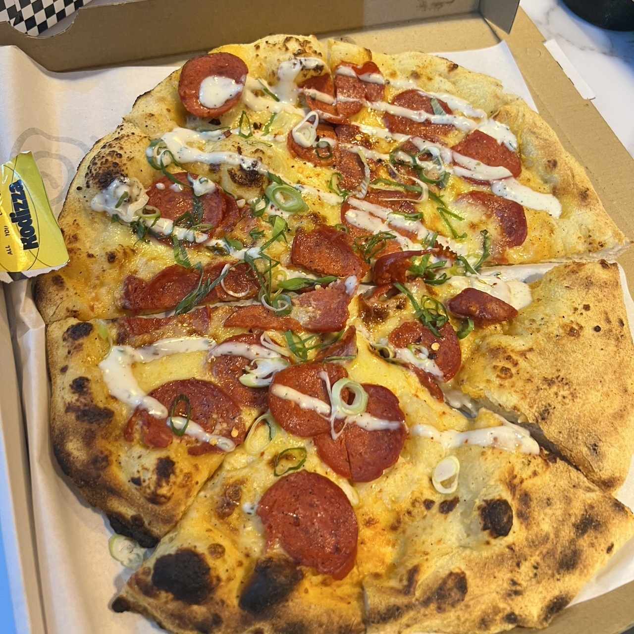 Pepperoni Bianca