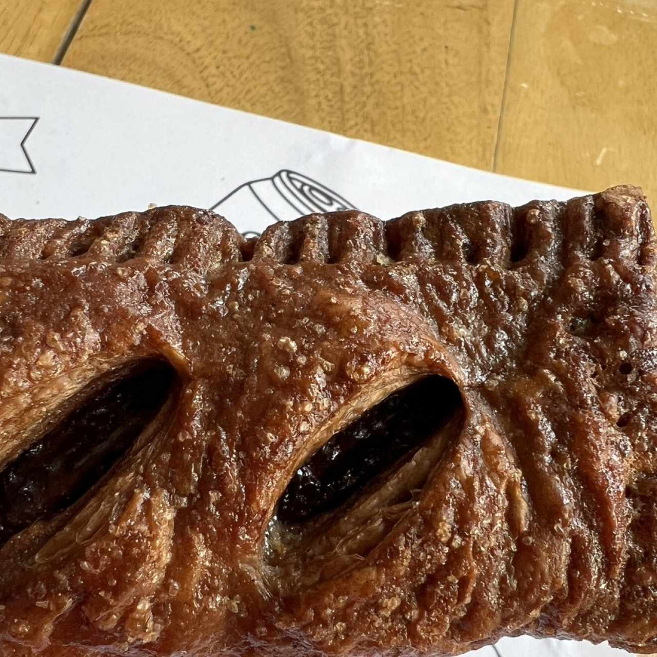 Pie de Nutella