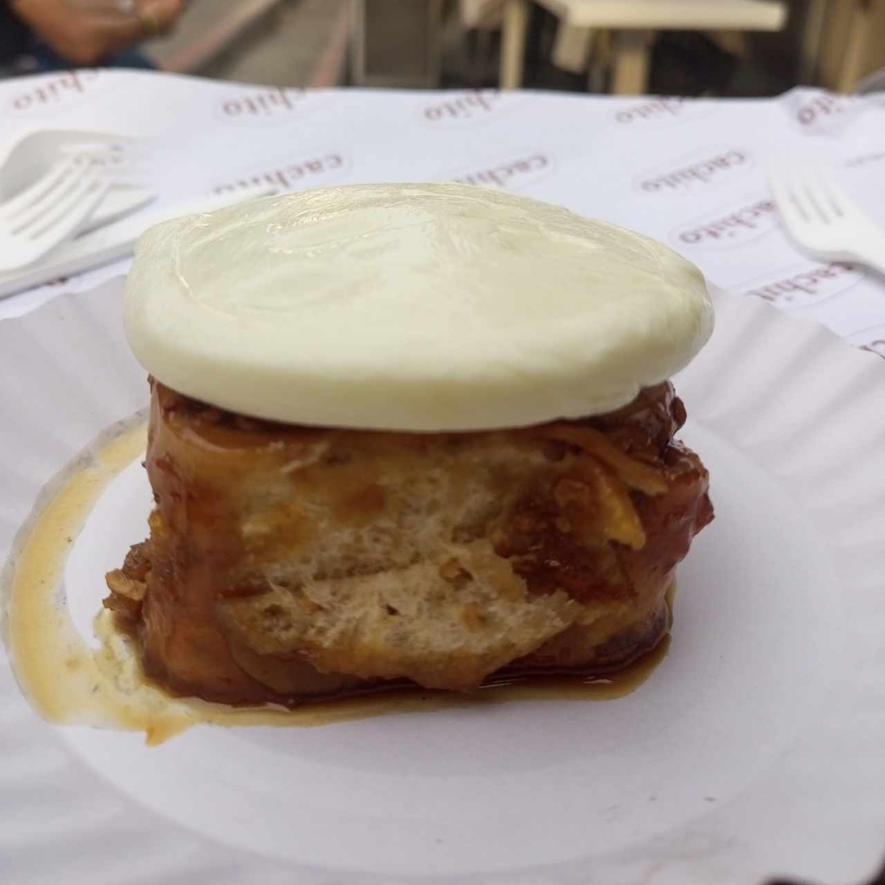 Golfeado con queso