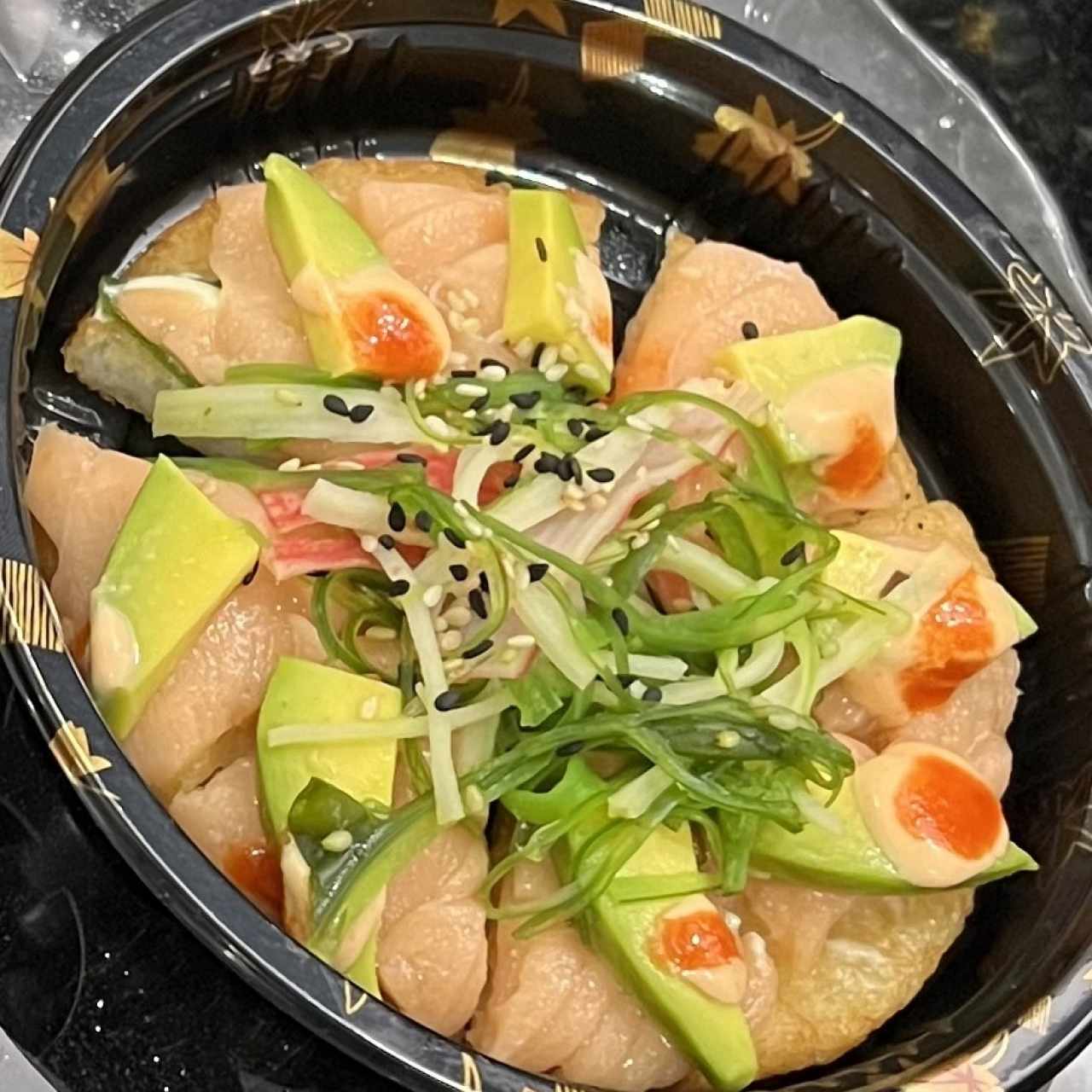 Sushi pizza