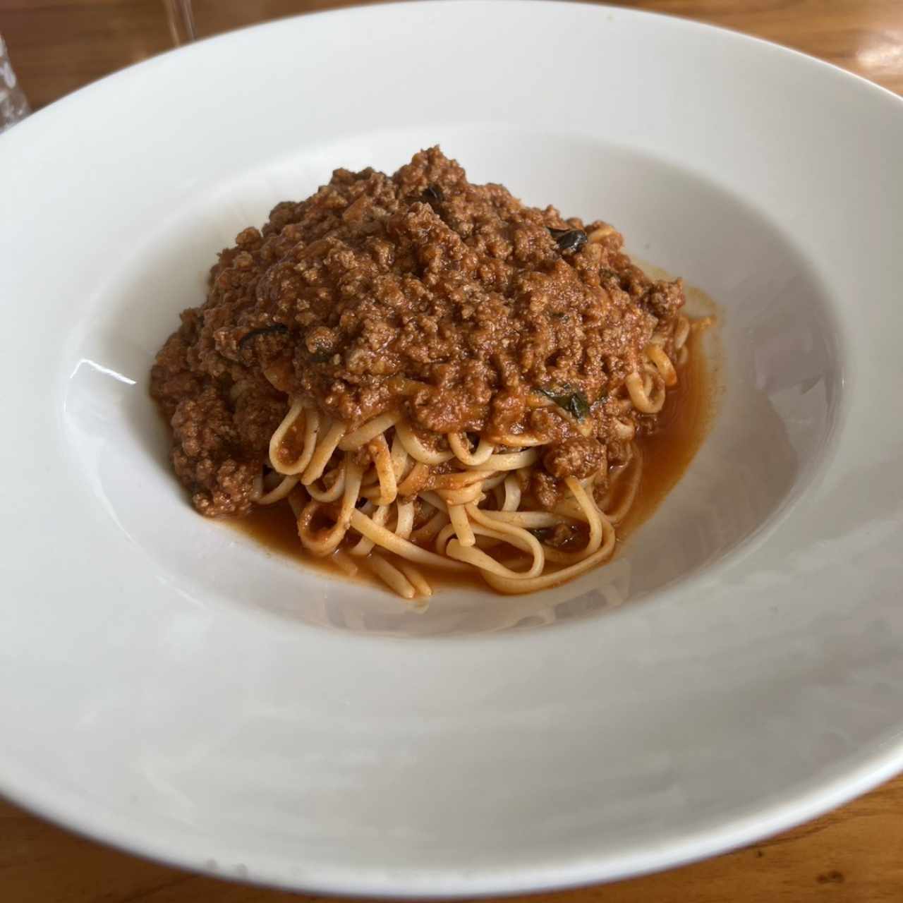 Espagueti a la Boloñesa 