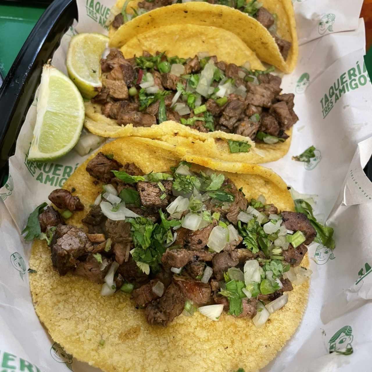 Tacos de carne 
