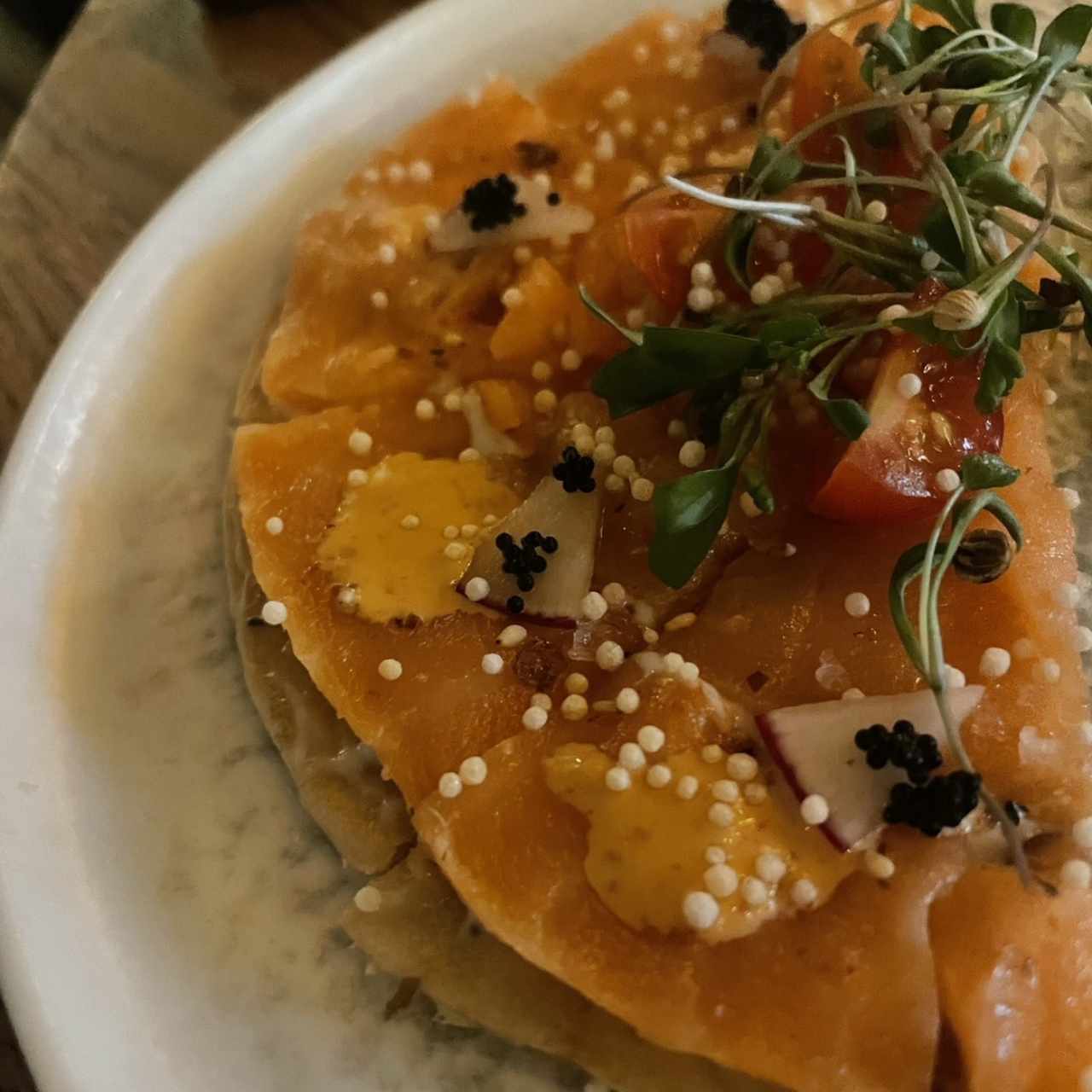 Smoked Salmon Pizza