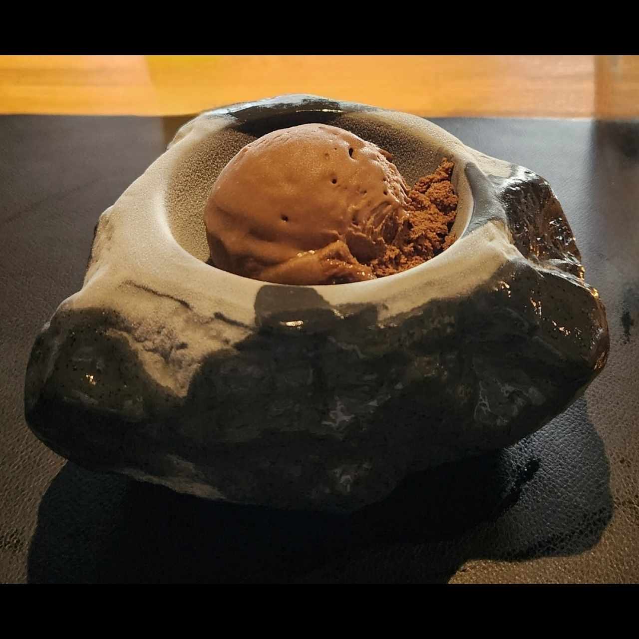 Sorbete de chocolate 