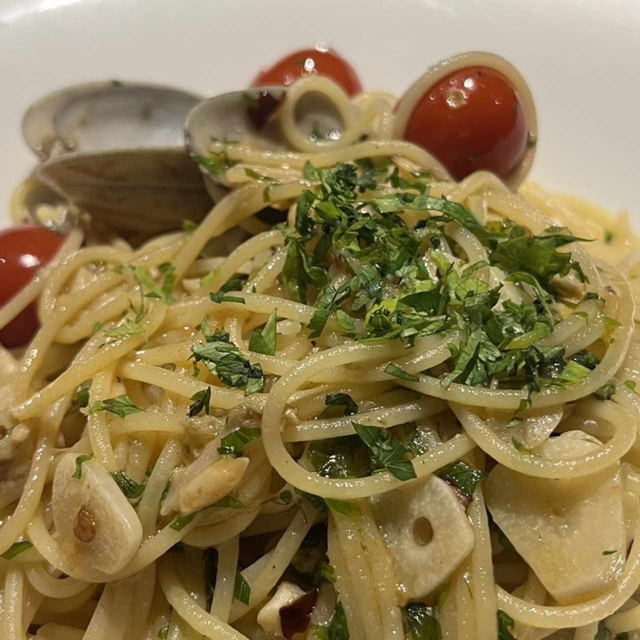 Pasta a la vongole