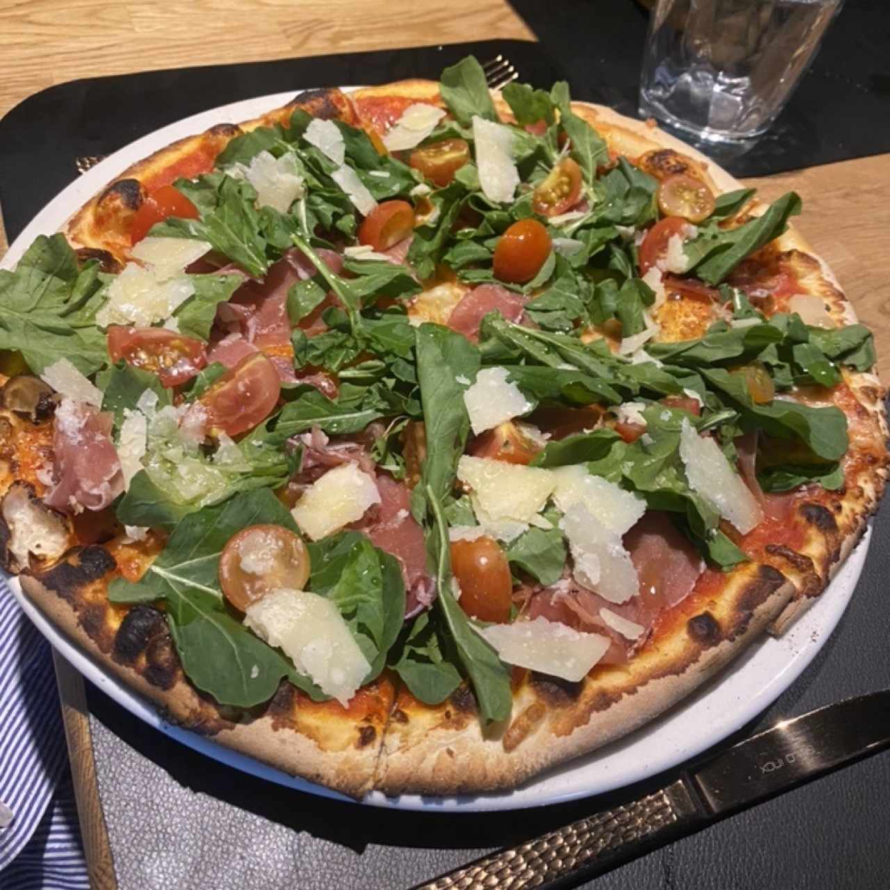 Prosciuto crudo e rucula