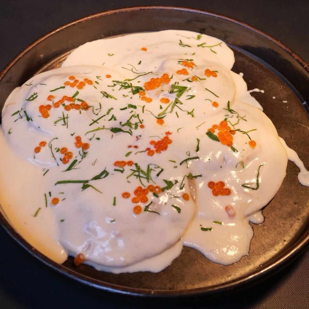 Raviolis de Salmon 