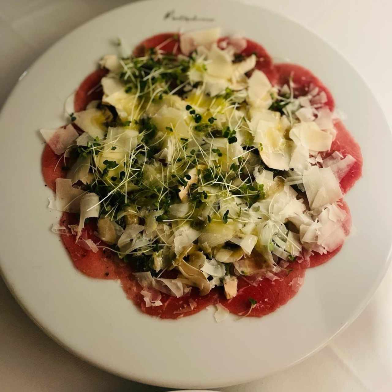 Carpaccio de lomito 