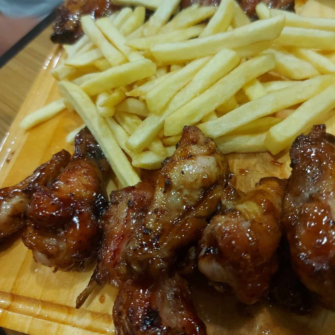 Alitas bbq
