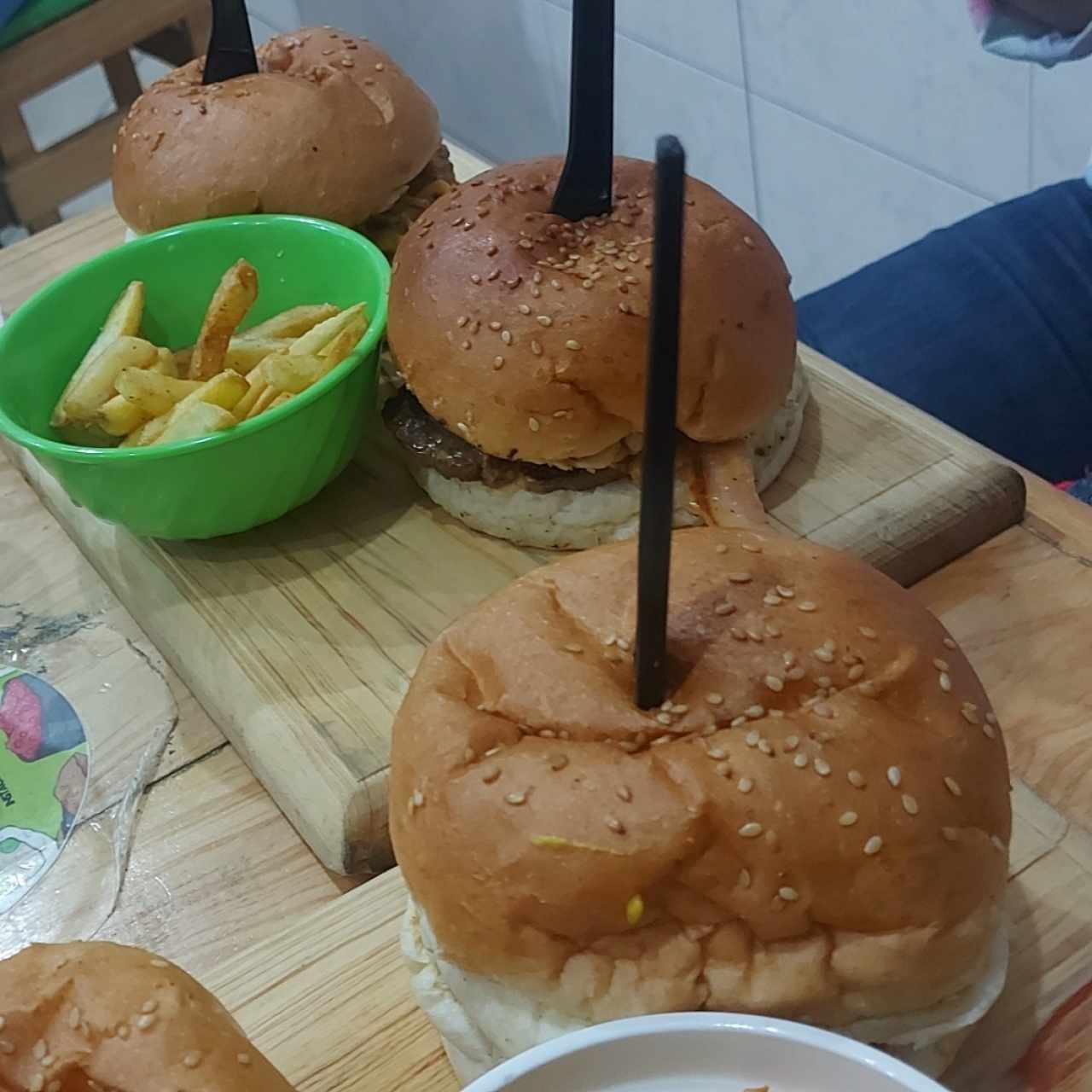 Combo hamburguesas pollo y carne 