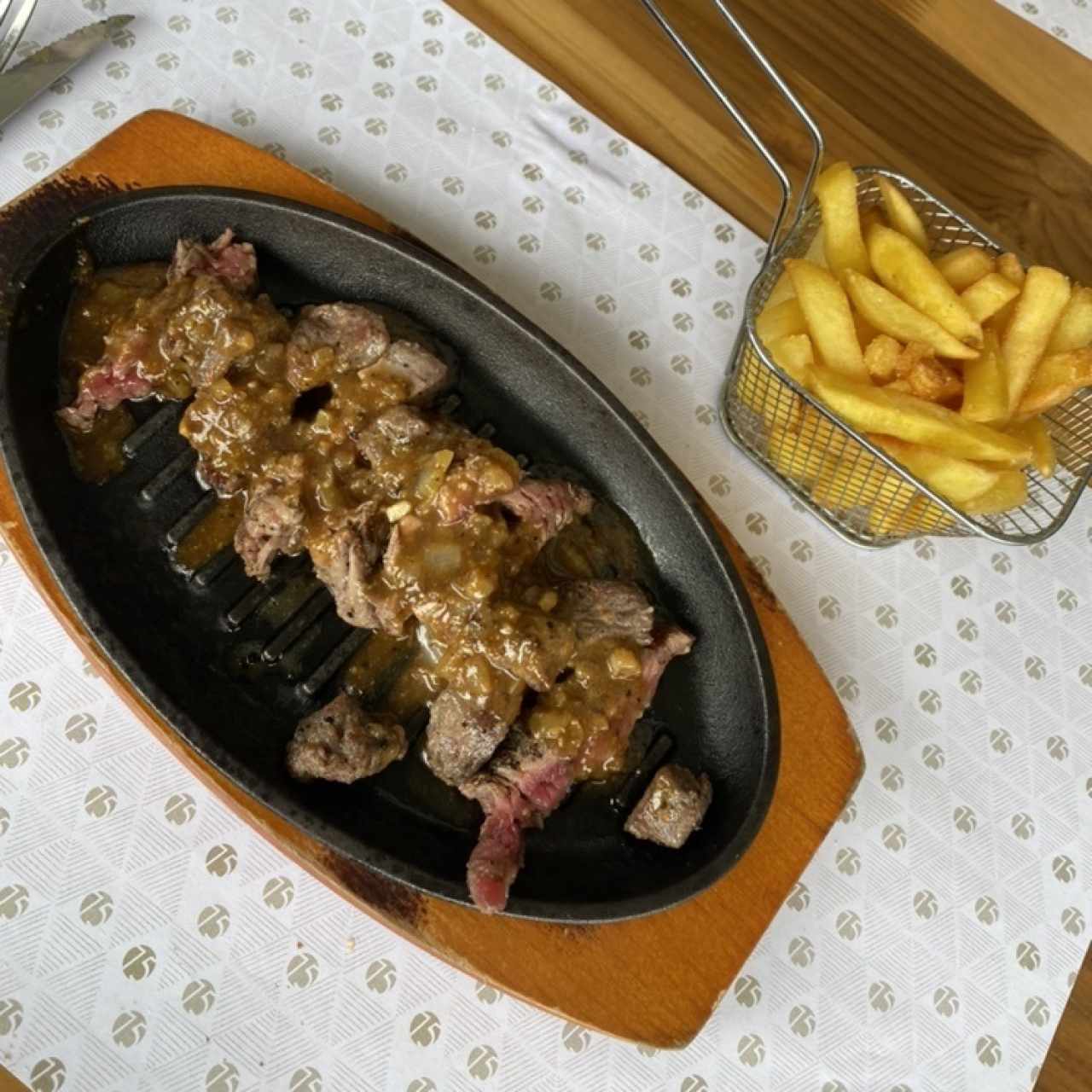 Lomito a la pimienta 