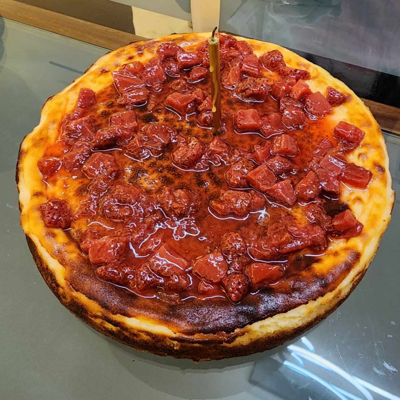 Cheesecake de fresa