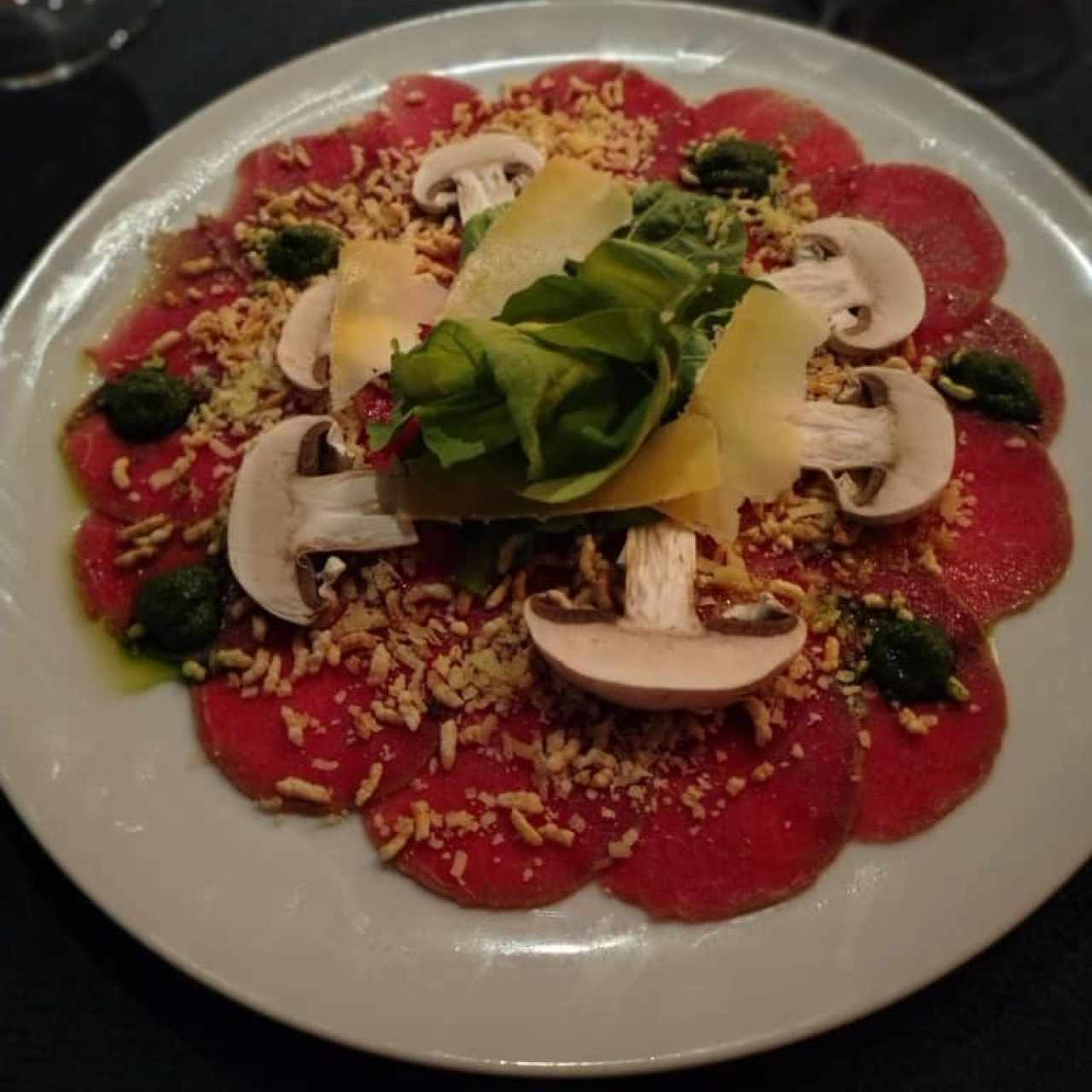 Carpachio de Lomito